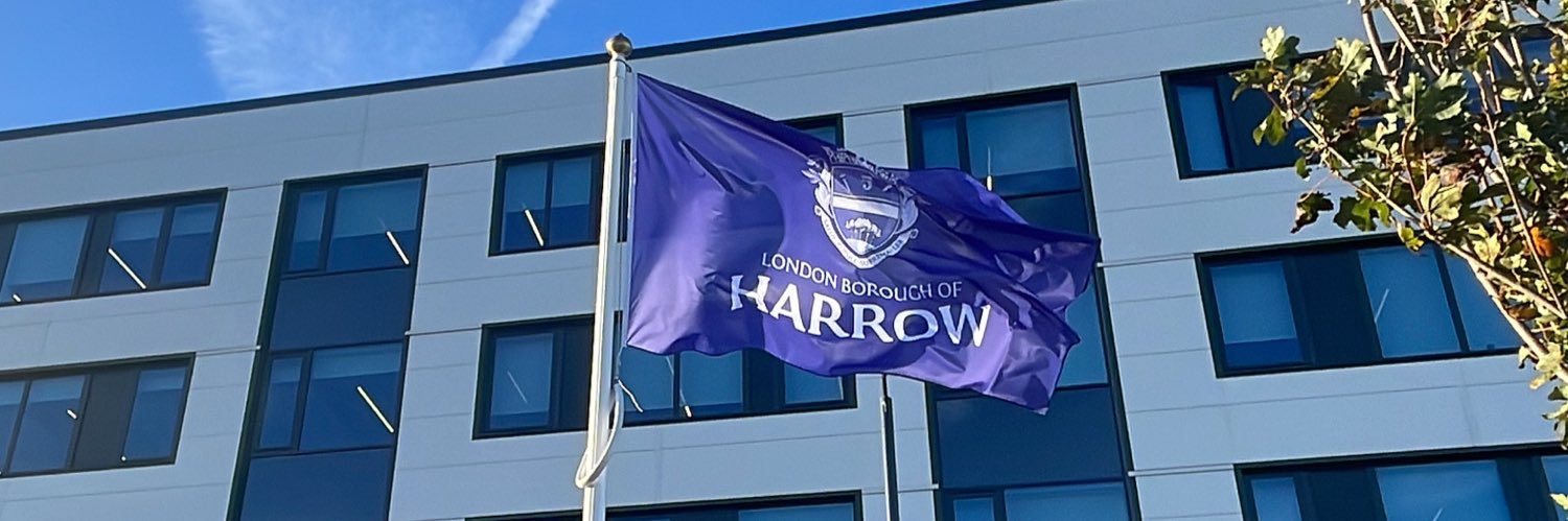 London Borough of Harrow banner