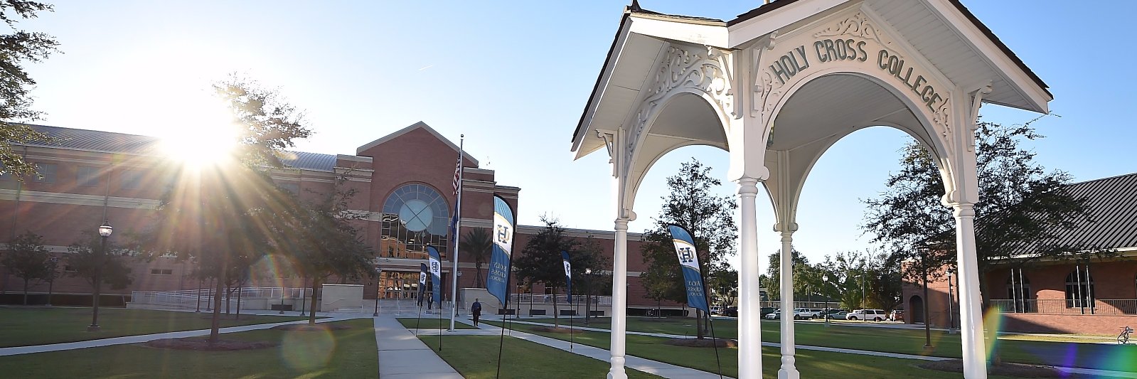 Holy Cross School banner