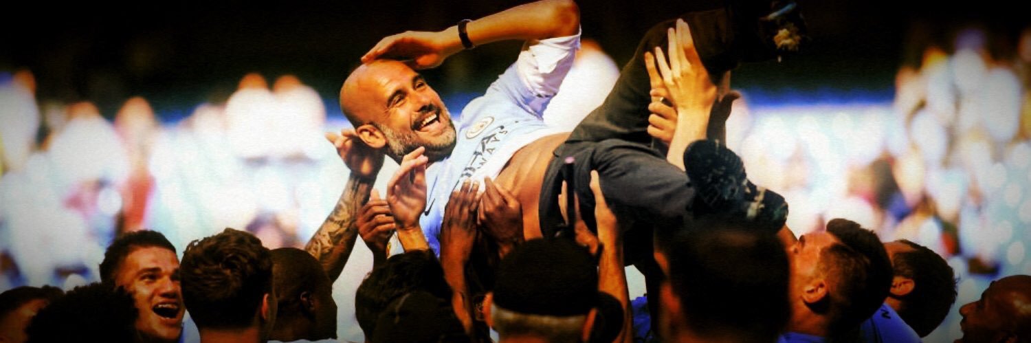 Pep Guardiola banner