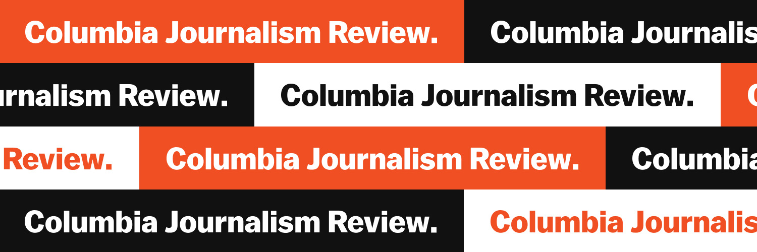 Columbia Journalism Review banner