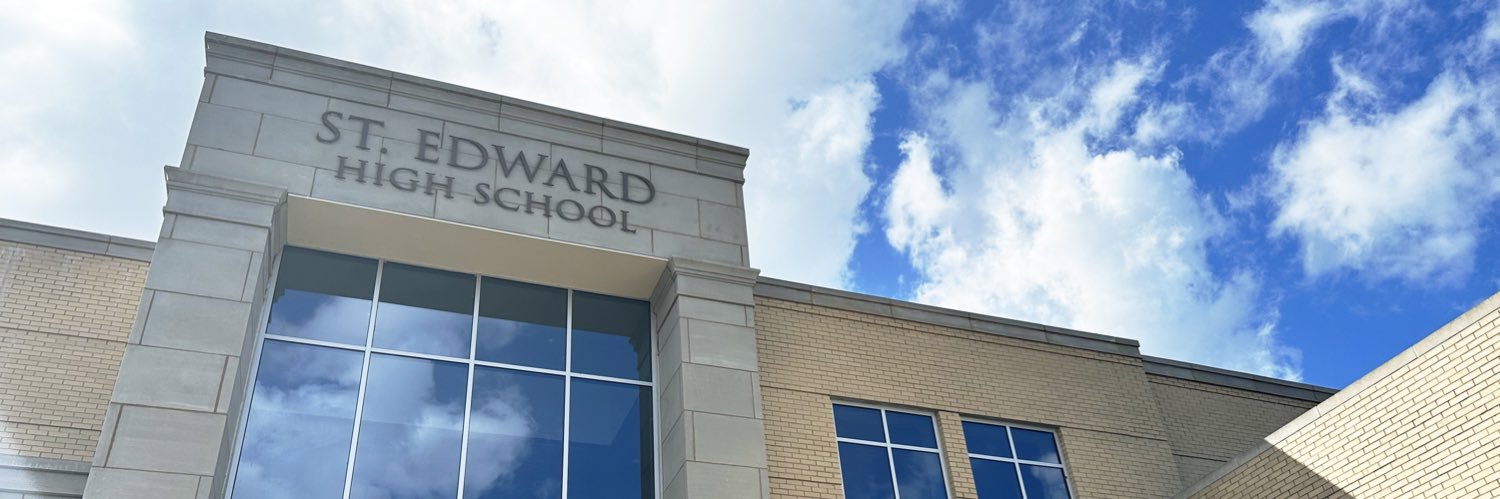 St. Edward High School banner