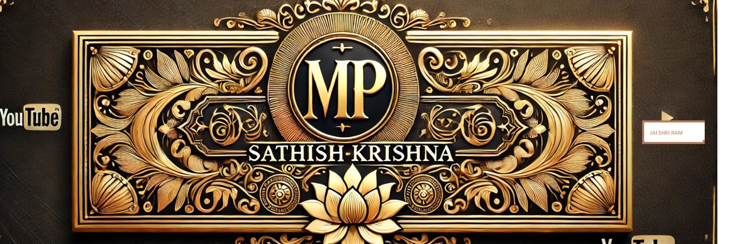 MPSathishkrisna's profile banner image
