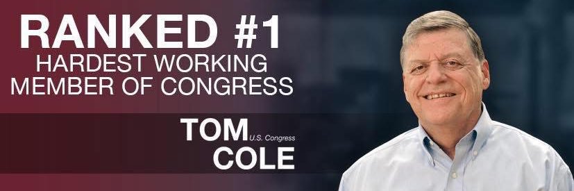 Tom Cole banner