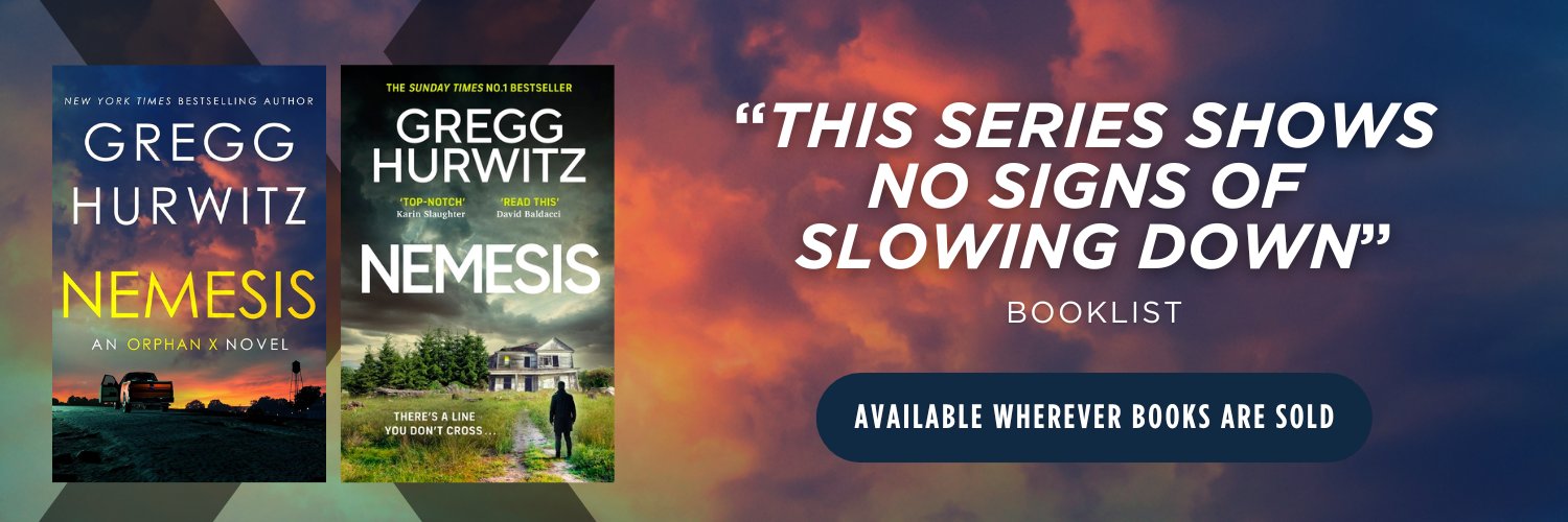 Gregg Hurwitz's banner