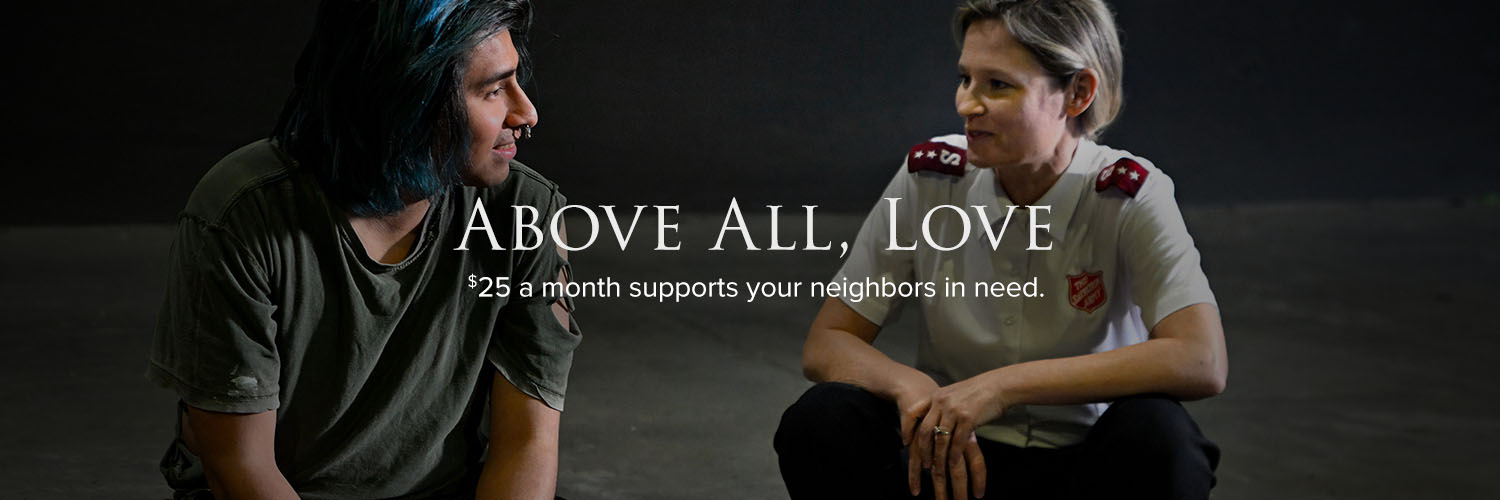 The Salvation Army banner