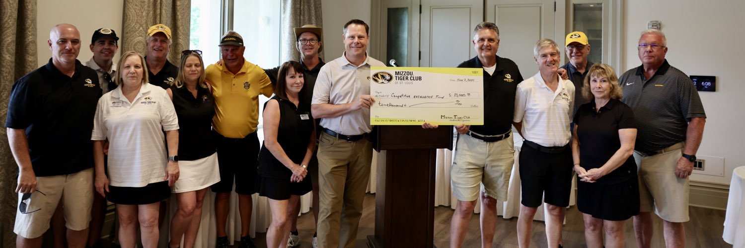 Mizzou Tiger Club of St. Louis banner