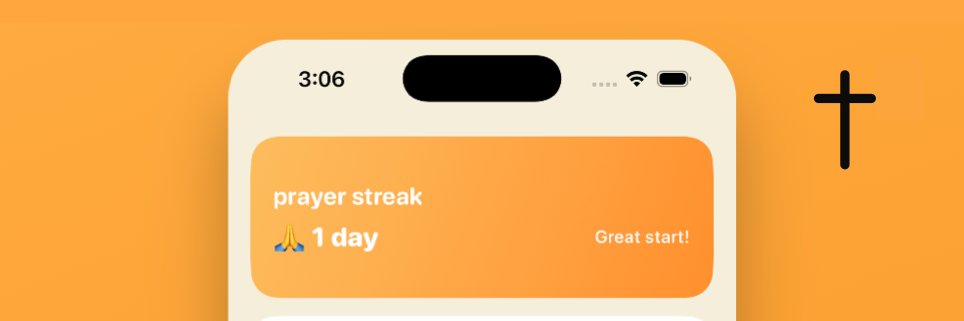 PrayerStreak's profile banner image