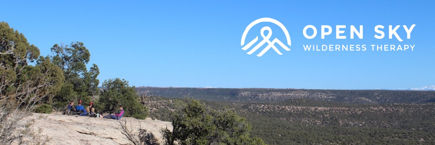 Open Sky Wilderness Therapy banner
