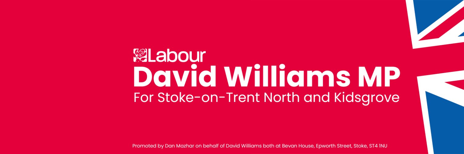David Williams MP banner