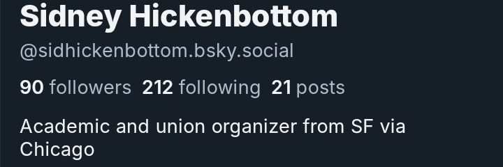 Sid Hickenbottom banner