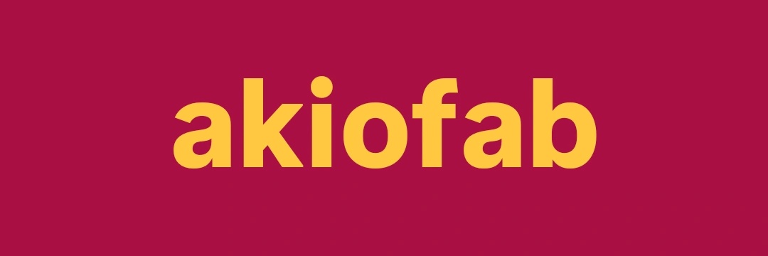 akiofab's profile banner image
