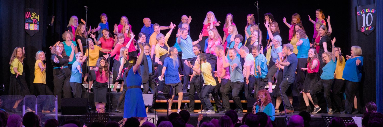 Sing! Community Choir banner