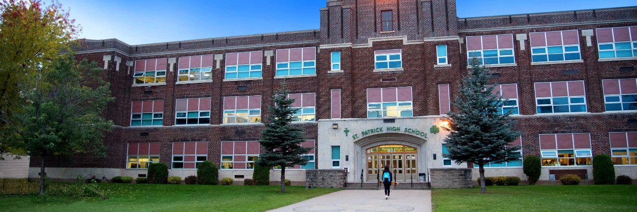 St. Patrick H.S. banner