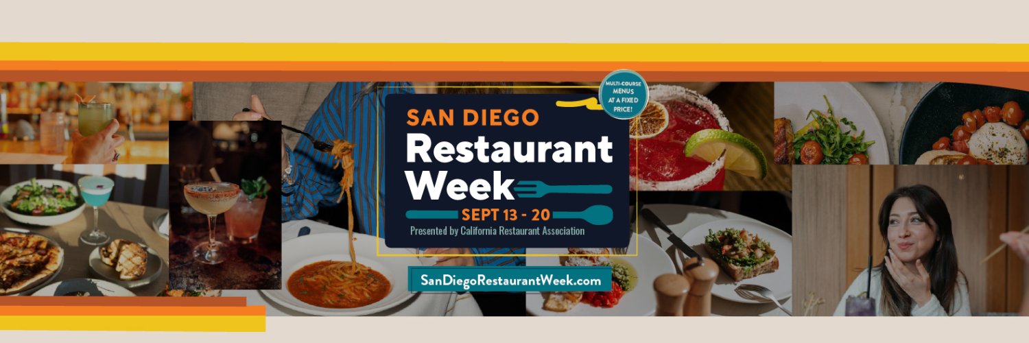 San Diego Restaurant Week banner