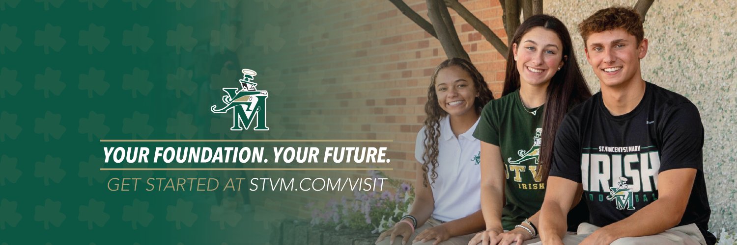 St. Vincent-St. Mary High School banner