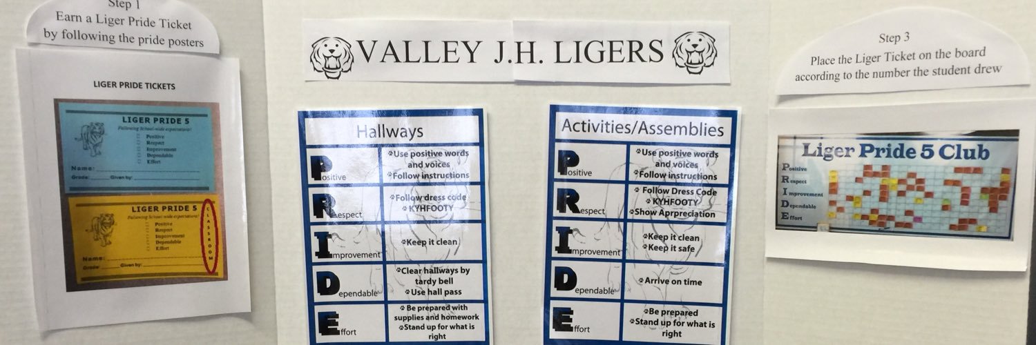 Valley Junior High banner