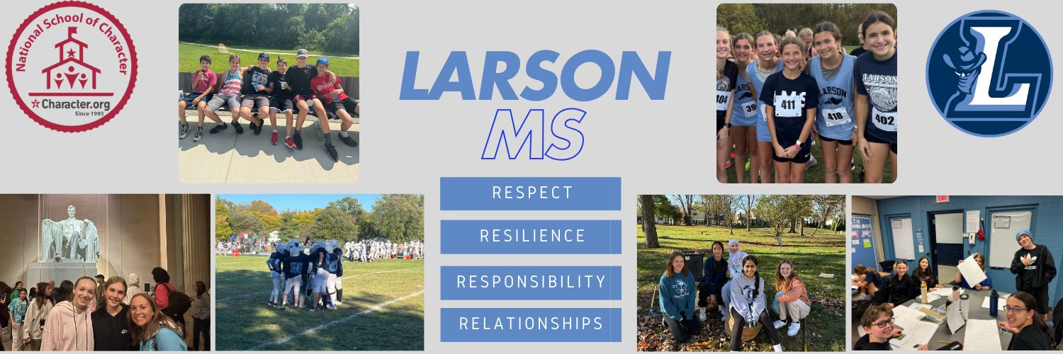 Larson Middle School banner