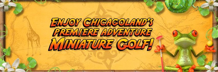 Congo River MiniGolf banner