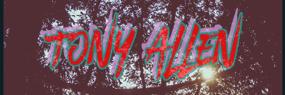 Tony Allen banner
