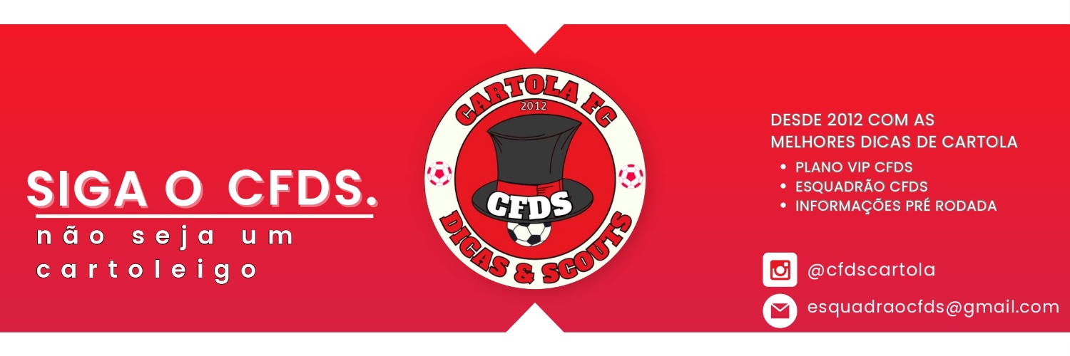 Cartola FC Dicas&Scouts 🚀 banner