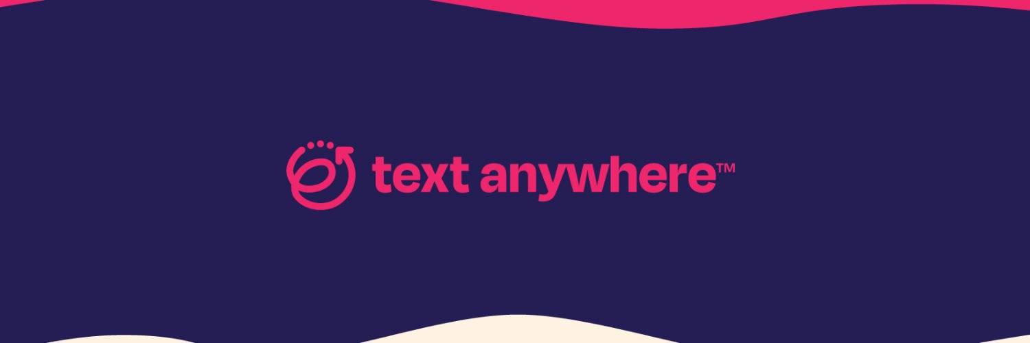 TextAnywhere banner