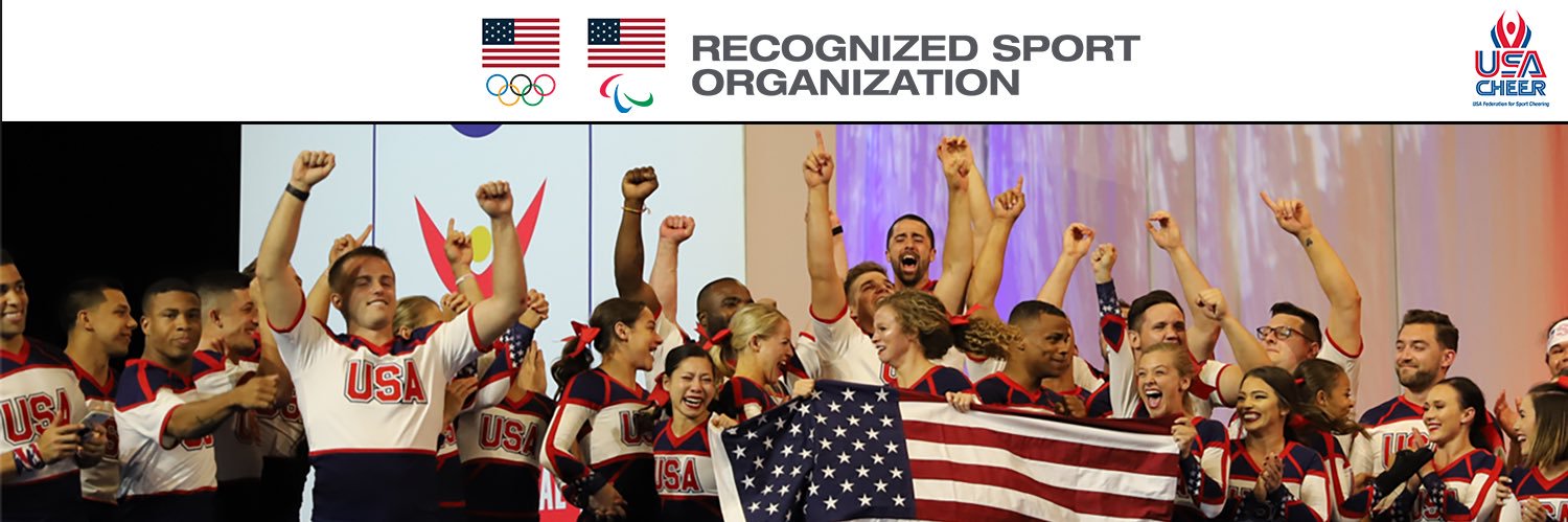 USA Cheer banner