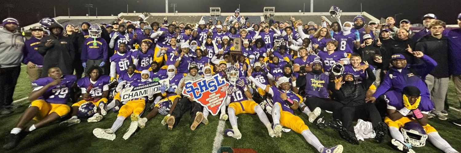 Trojan Football banner