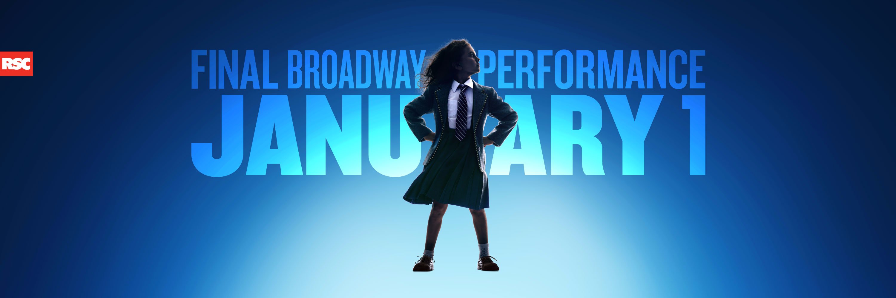 Matilda on Broadway banner