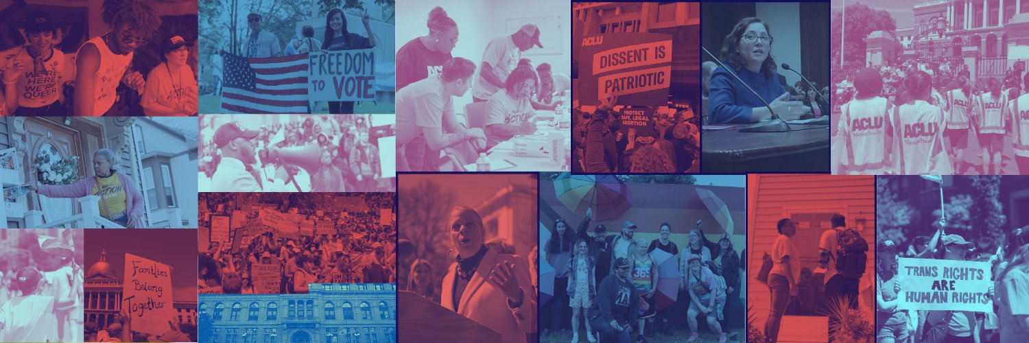 ACLU Massachusetts's banner