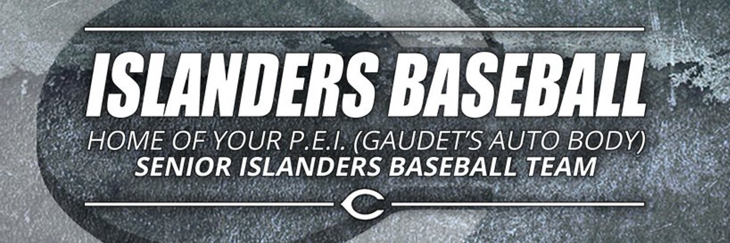 P.E.I. Senior Islanders Baseball banner
