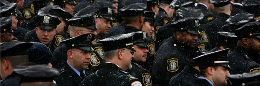 New Jersey State PBA's banner