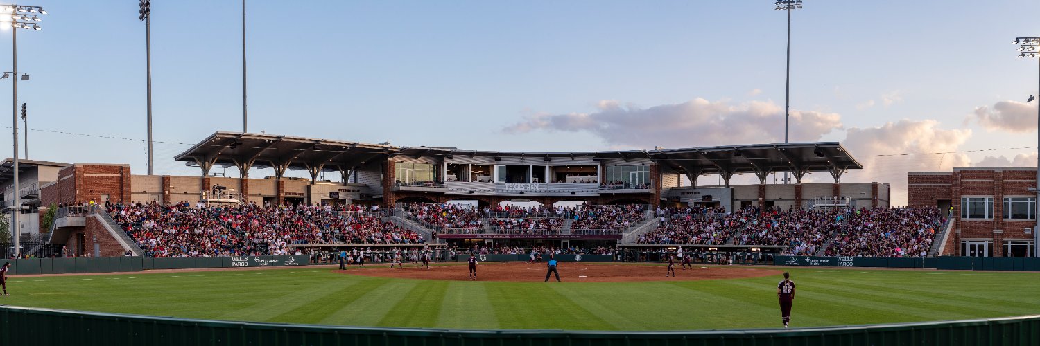 Texas A&M Softball's banner