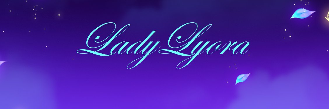 LadyLyora's profile banner image