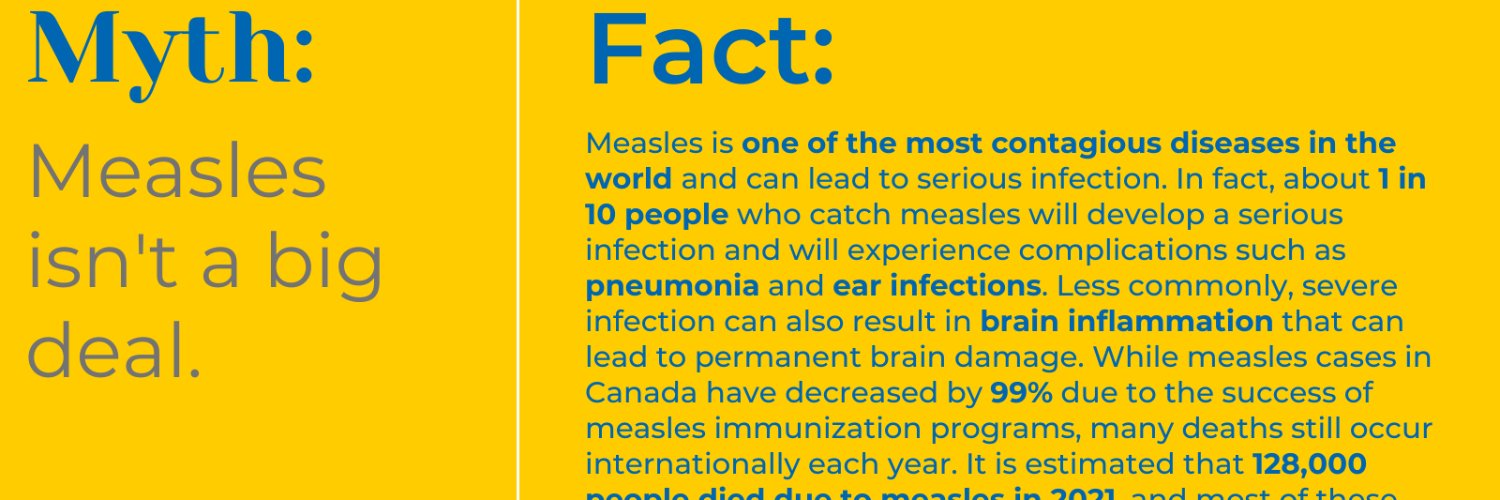 Immunize Canada's banner
