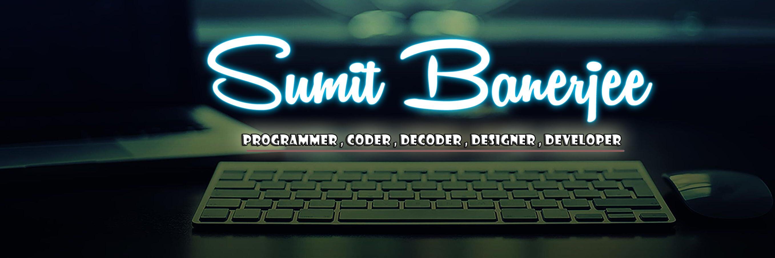 imsumitbanerjee's profile banner image