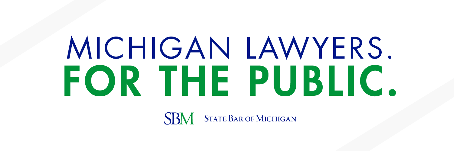 State Bar of Michigan banner