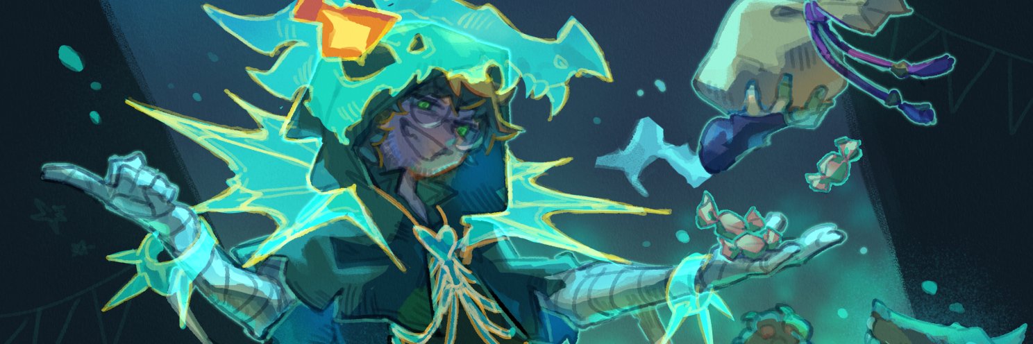 Ezro 🍂 @ezrodraws on bsky banner