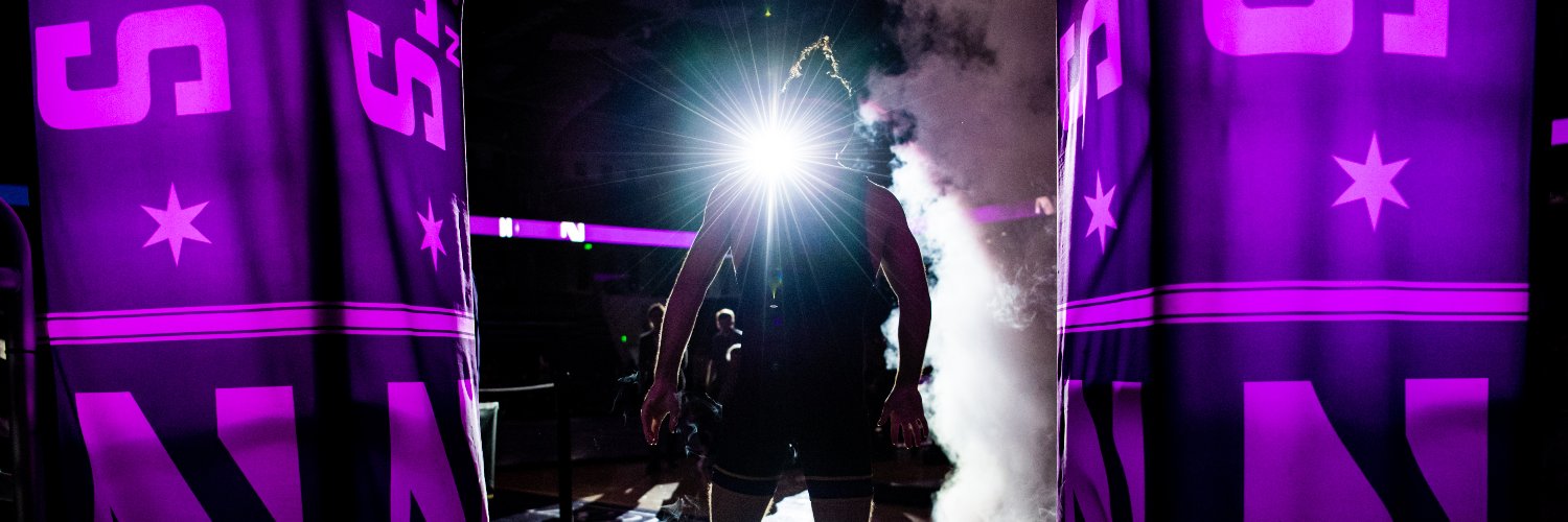 Northwestern Wrestling banner