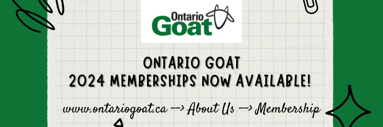 Ontario Goat banner