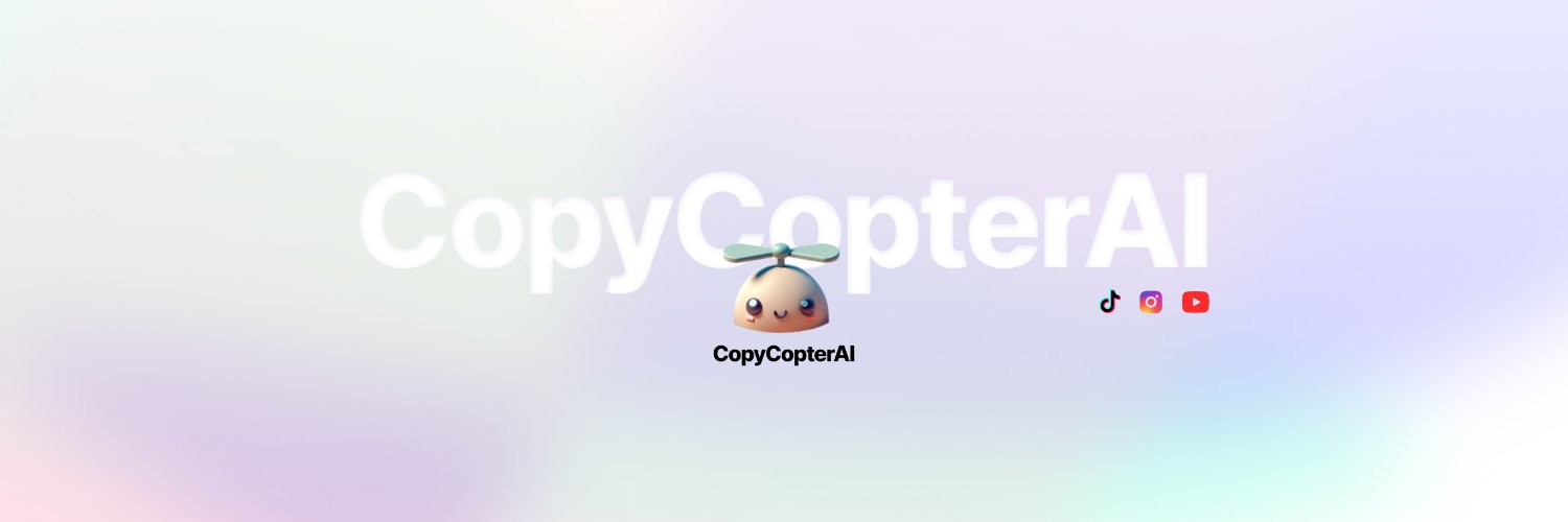 CopyCopterAI banner