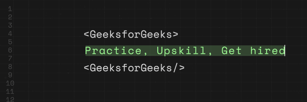 geeksforgeeks Profile Banner