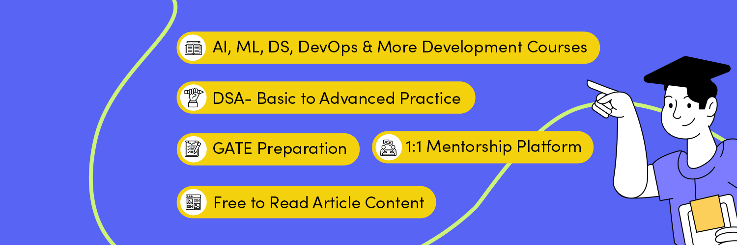 GeeksforGeeks | Learn to Code banner