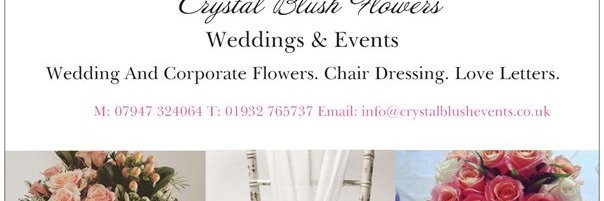 Crystal Blush Events banner