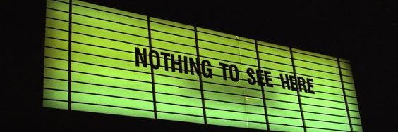 online, mas depende banner