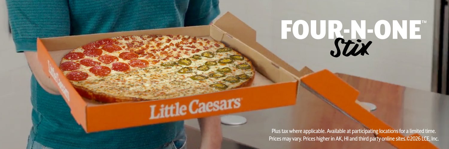 Little Caesars Pizza banner