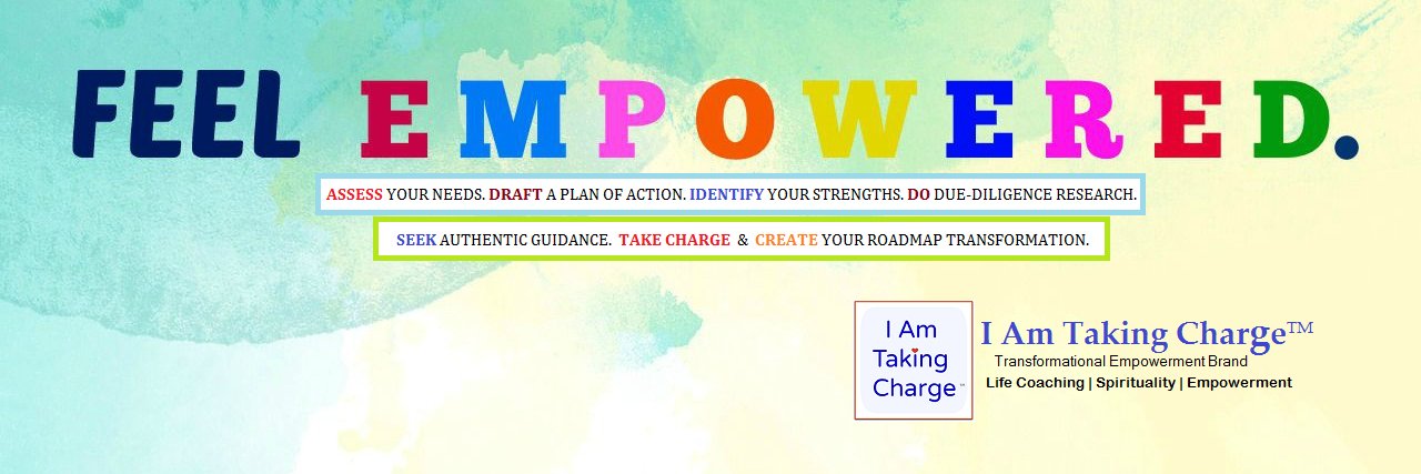 I AM TAKING CHARGE™ banner