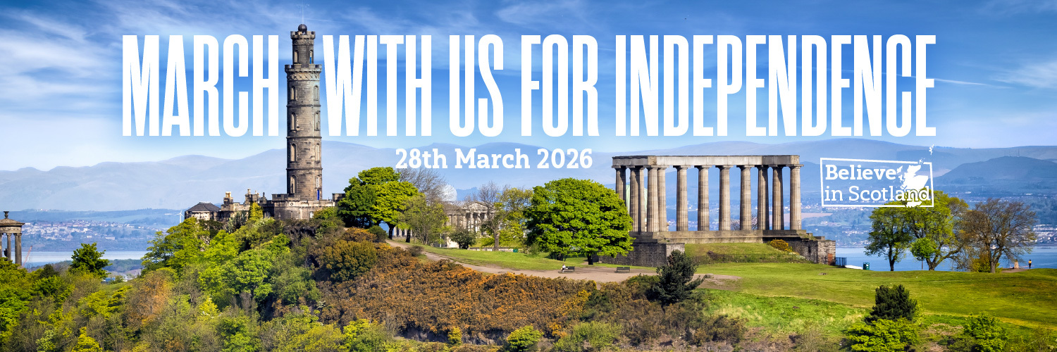 Believe in Scotland banner