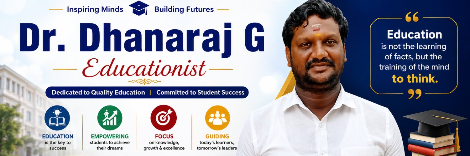 dhanarajgopal's profile banner image