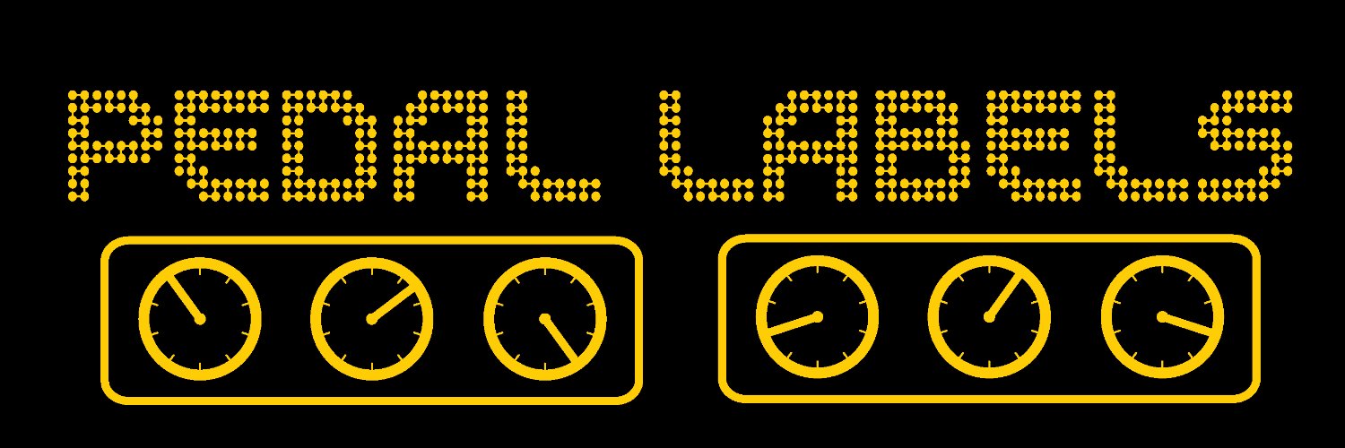 Pedal Labels banner