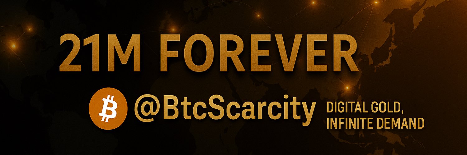 BtcScarcity's profile banner image